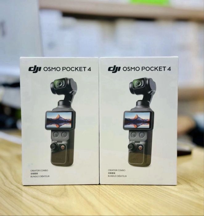 Dji osmo pocket 4 creator combo. Action camera новая поступления