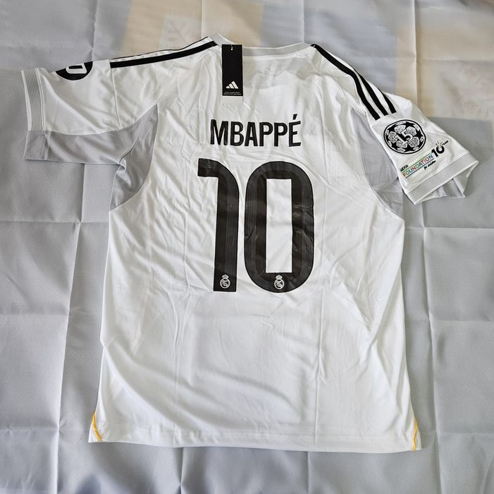 Tricou fotbal Kylian Mbappe Real Madrid Home Kit