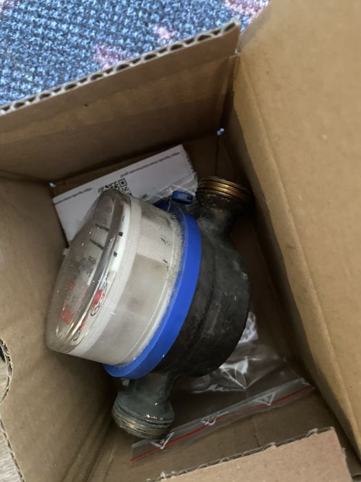 4 броя Водомери - топъл и студен