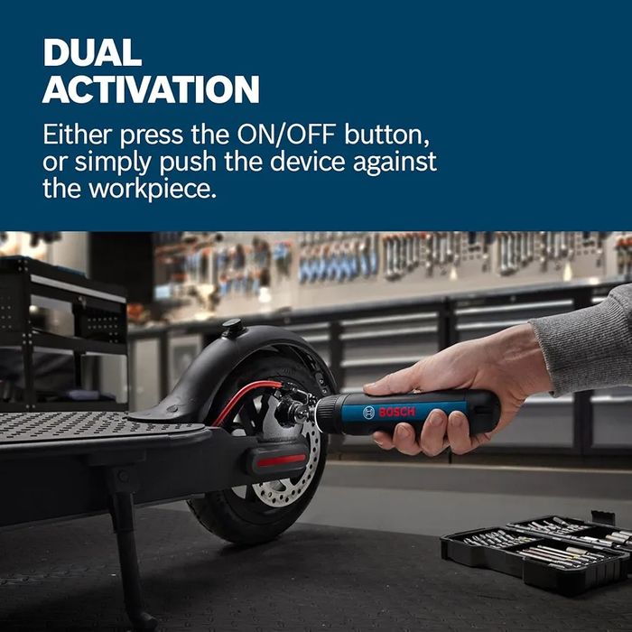 Професионална акумулаторна отвертка Bosch GO 3 с комплект битове