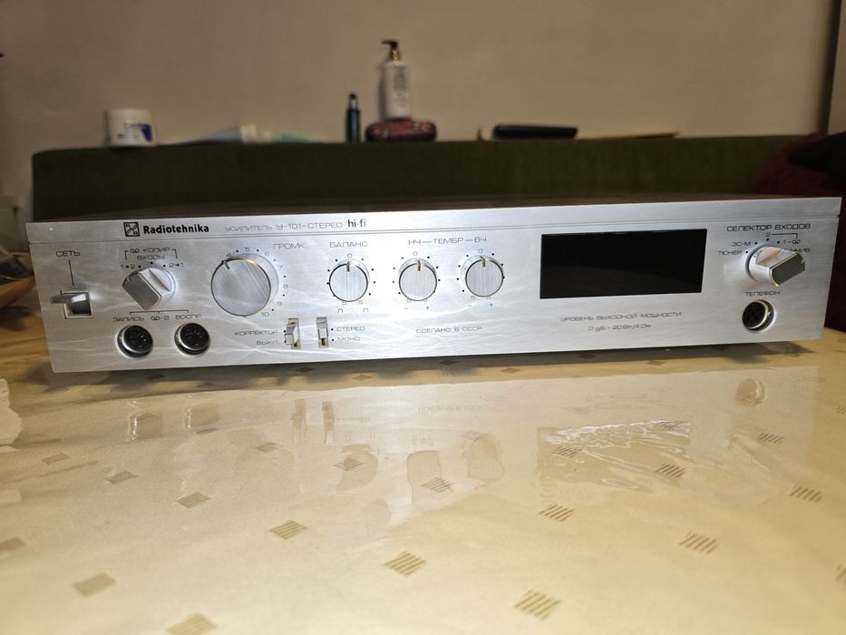 Усилитель Радиотехника У 101.