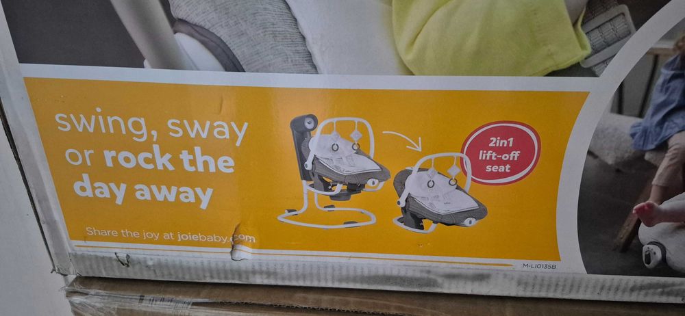 Joie Serina 2in1 Най-добрата бебешка люлка! Внос