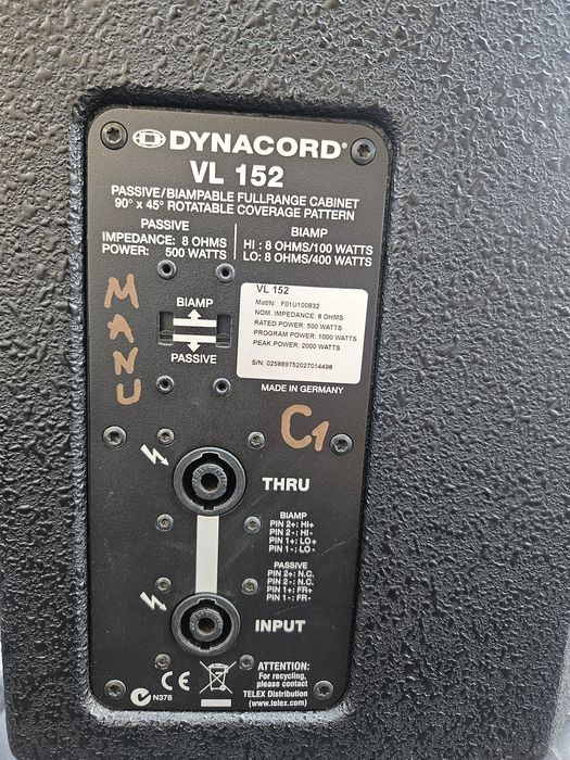 Dynacord VL 152 Originale