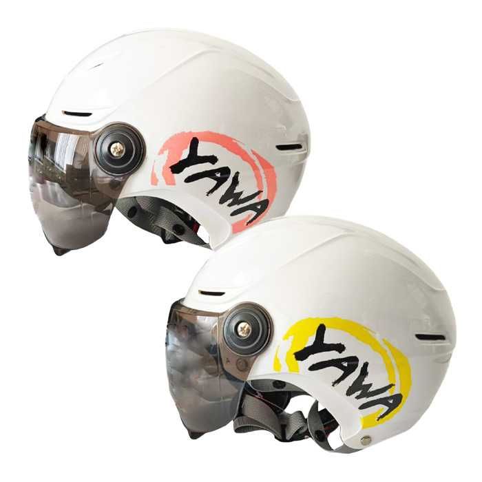 Каска за мотор, скутер, мотопед, тип канче, различи цветове