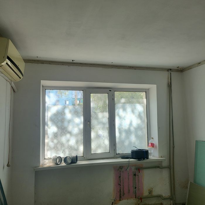 Пластик терезелер, б/у,3 шт