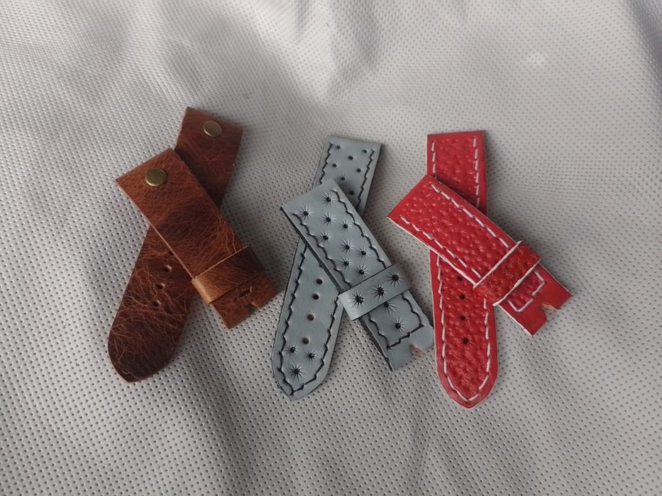 Каишки за часовник ръчна озработка,seiko,citizen,tissot,orient,casio