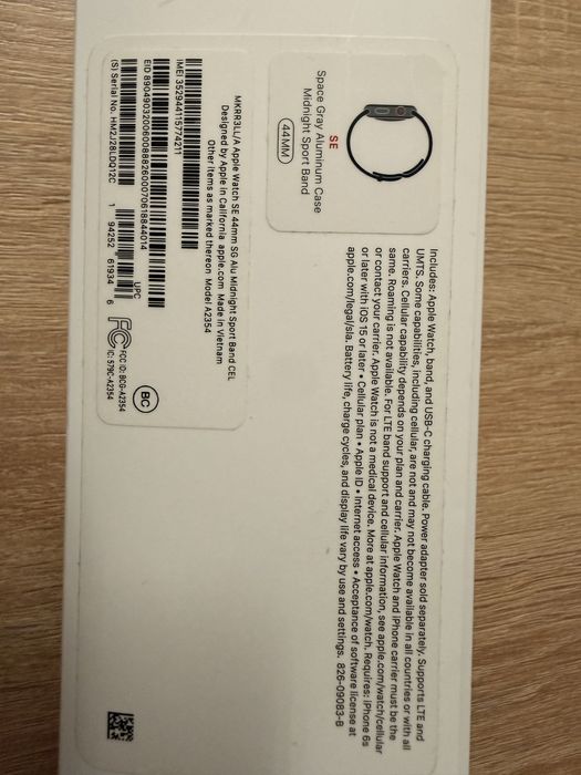 Apple watch se gen 1 44mm