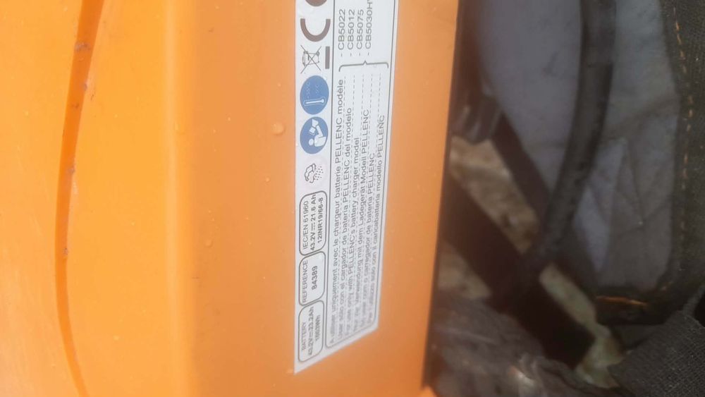 Pellenc 1100.Nu detin incarcatorul