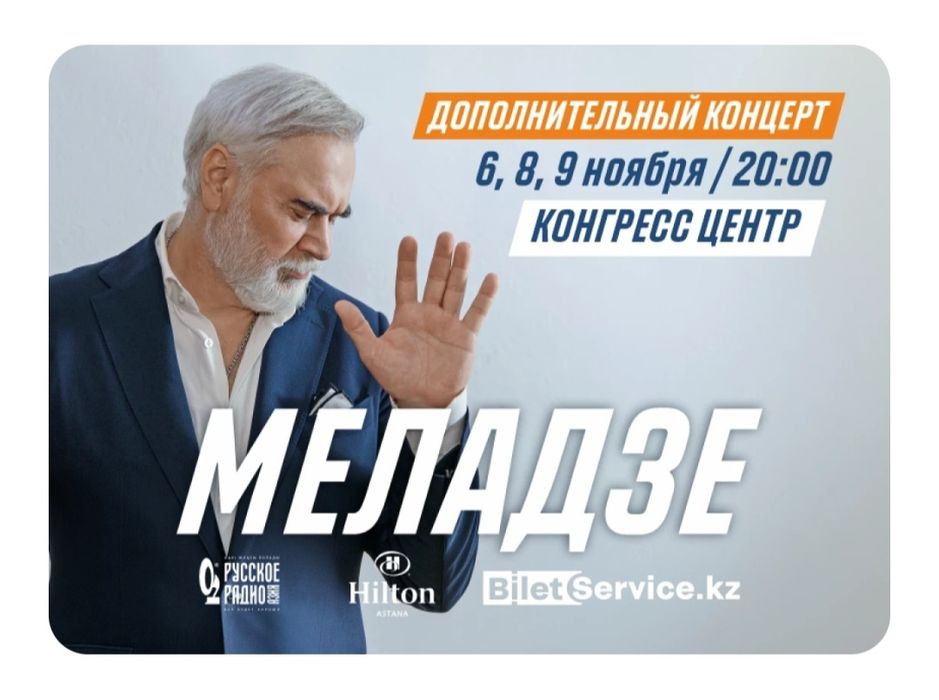 Билет на Меладзе фанзона