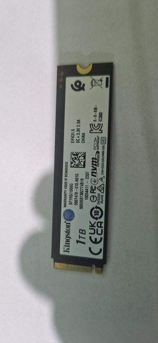 Kingston Fury 1 tb Renegade NVMe M2