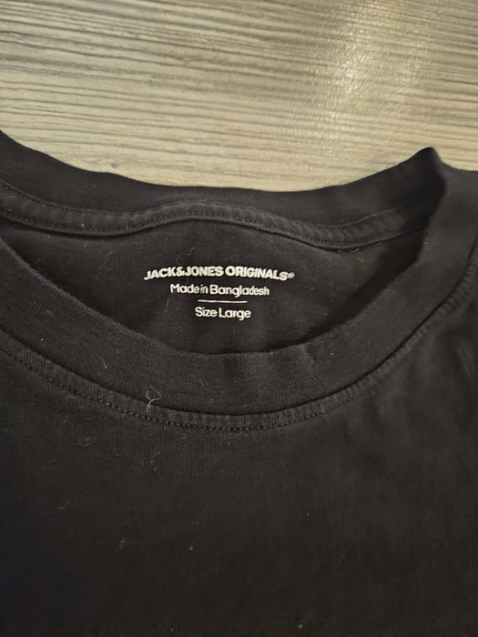 Tricou barbati brand Jack&Jones size L regular fit (black)