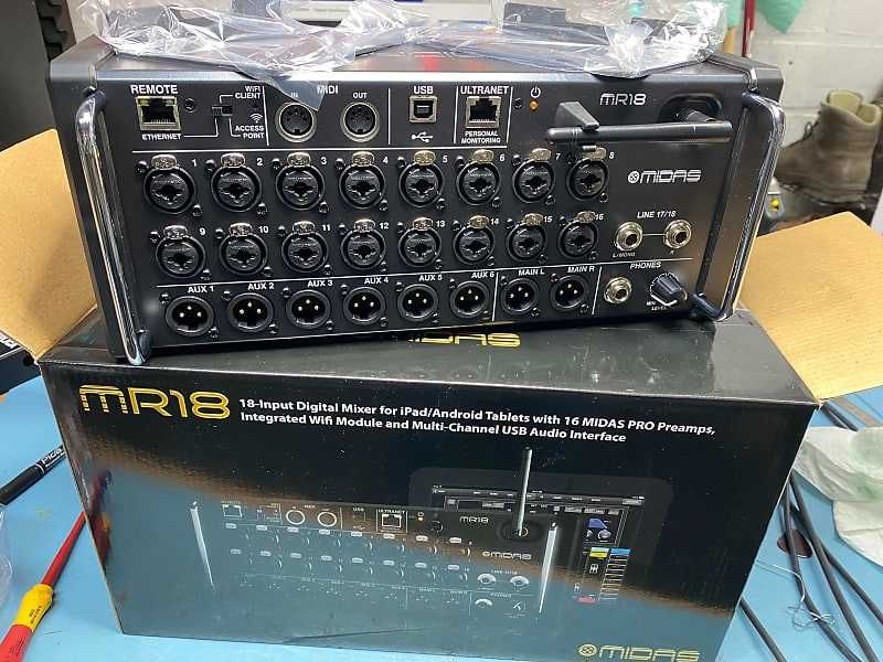 Продается новый Midas MR 18