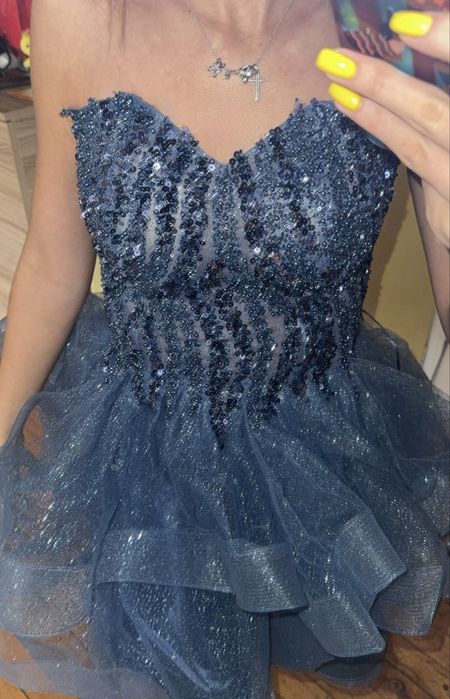 Бална къса рокля хс размер