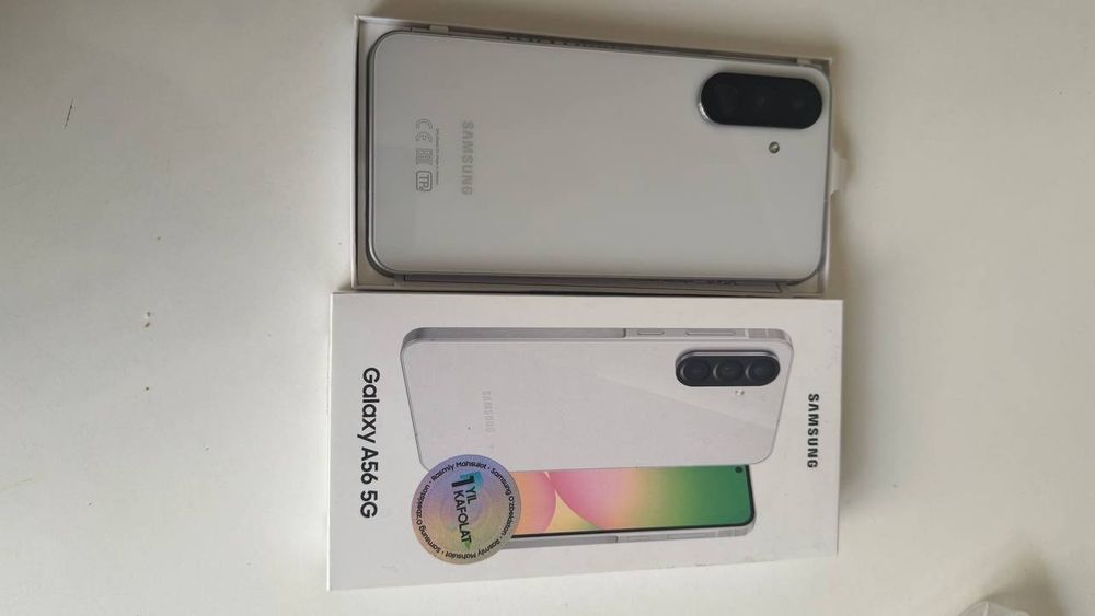 Samsung A 56, 256 gb 1 oy  tutilgan aybi yo'q