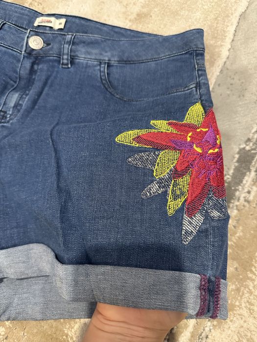 Оригинални дънкови панталонки Jean Paul Gaultier, 16 години XS/S