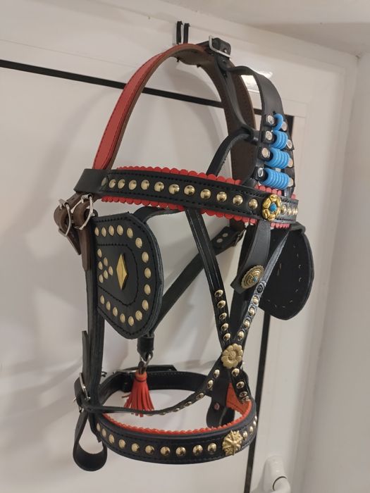 Юздечка, кантарма, поводи, юлар, палдъм, хамут  за кон