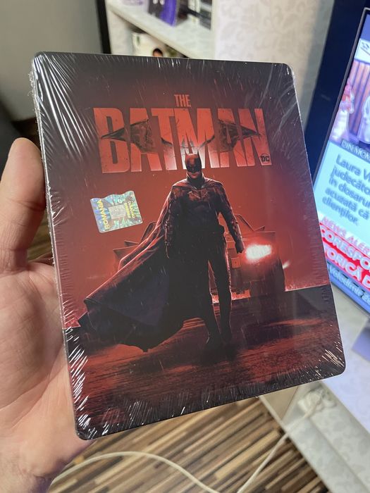 Blu ray The Batman 2022 4K+DVD steelbook