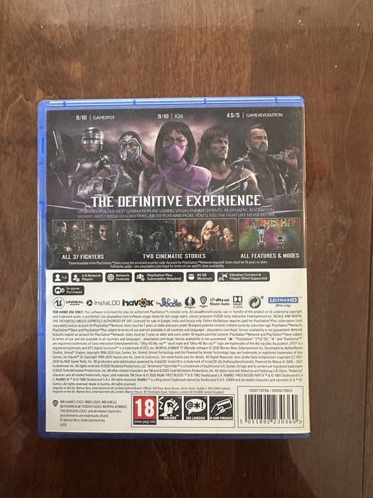 Mortal Kombat 11 Ultimate на PS5