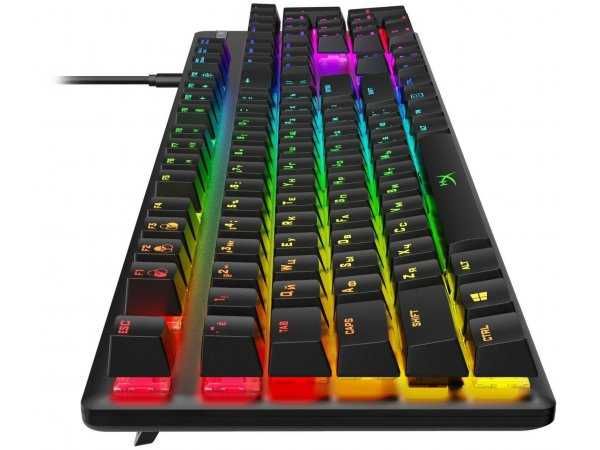 Игровая клавиатура HyperX Alloy Origins Black USB (HX-KB6BLX-RU)