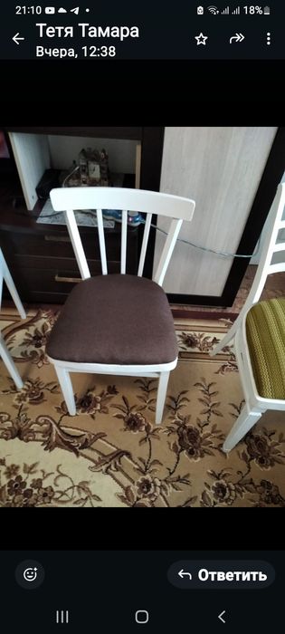 Продам 2 стула бу после рестовраци