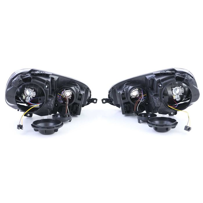 Far faruri VW Golf 5 Jetta look negru NOU