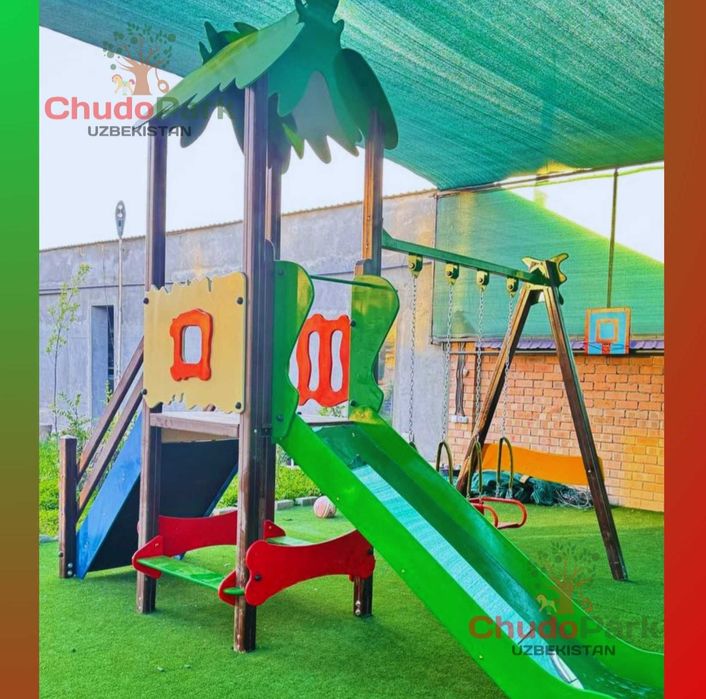 SIRPANCHIQ 012 (Горка, песочница для детей)