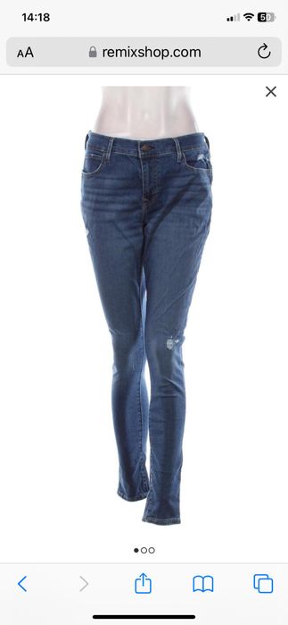 Blugi jeans Levi’s super skinny măsura 31 L, albaștri, impecabili