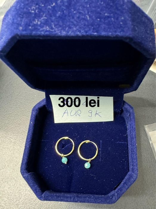 Cercei aur 9k diverse modele