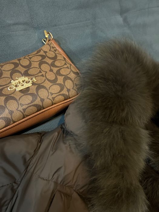 Зимно яке кафяво