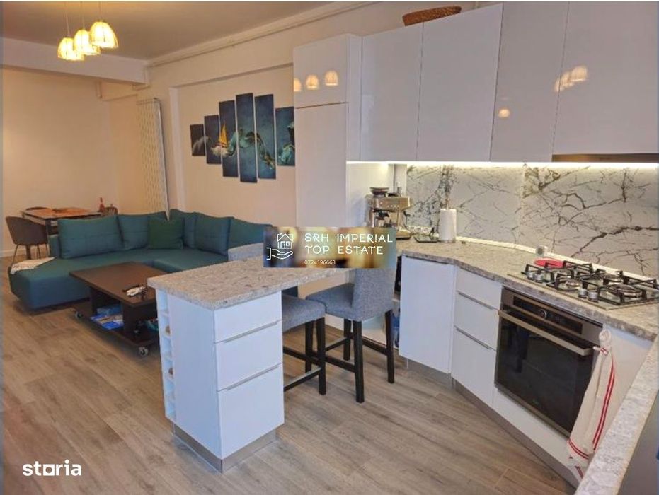 Apartament 2 camere Stefan Building Azimuth Vedere laterală la mare