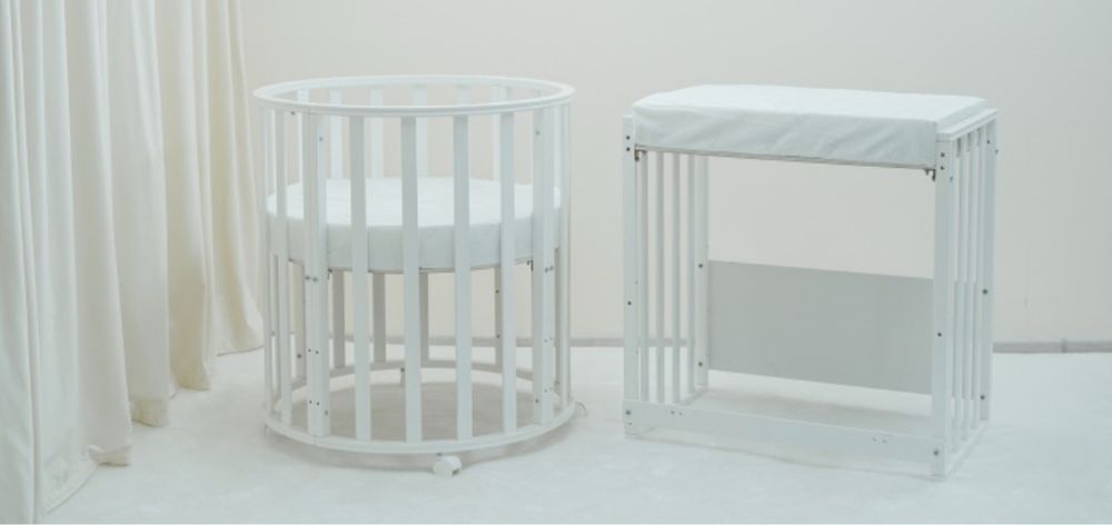 Кровать детская (трансформер, с маятником)