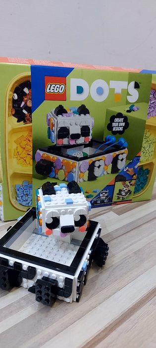 Lego Dots Cute Panda Лего органайзер Панда