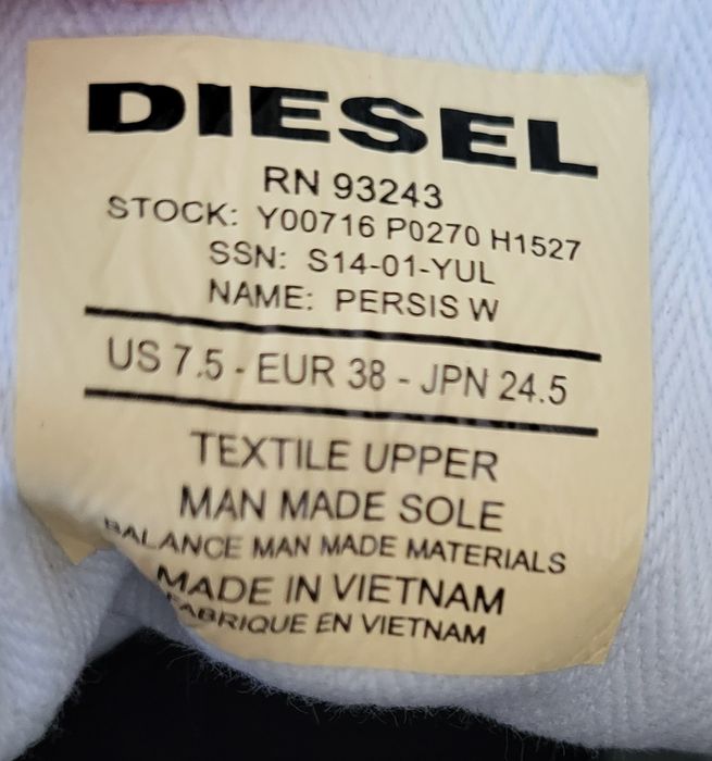 Кецове Disel, номер 38
