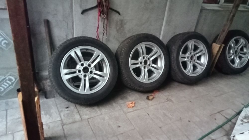 Jante aliaj  bmw x 3cu cauciucuri michelin 235/ 55 /17