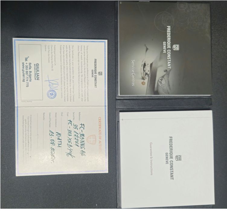 Часовник Frederique Constant