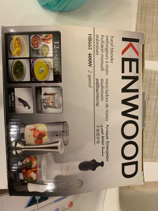 Blender Kenwood KENWOOD multi-function hand blender HB665 400W 2 speed