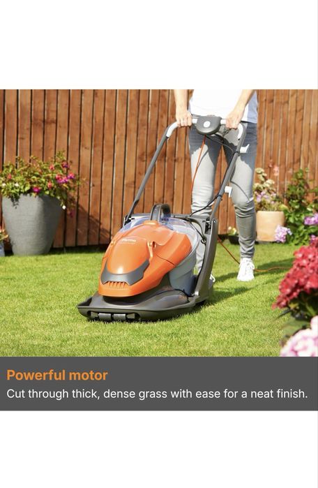 Mașină de tuns iarba cu pernă de aer Flymo EasiGlide Plus 360V, 36 cm, cu cablu , noua
