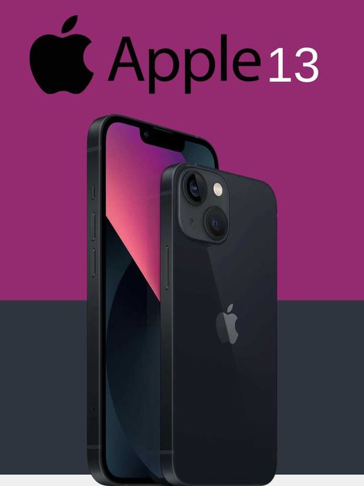 Iphone 13  128 gb  sim+e sim Black   12  oy kafolat bor