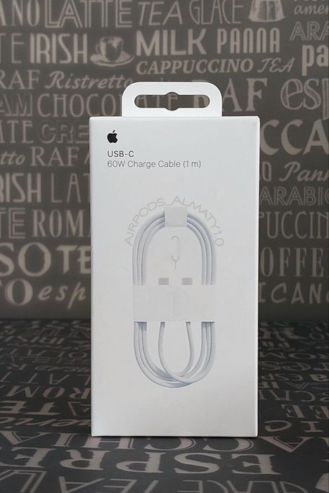 iPhone 16 charge cable 60W оригинал type c