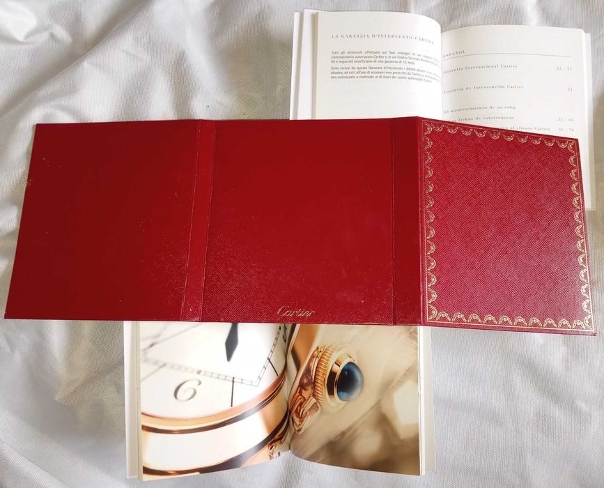 Кутия от часовник Cartier. Оригинал