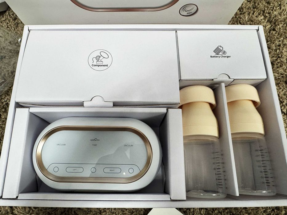 Pompa de san electrica premium Spectra Dual Compact, Alb - garantie