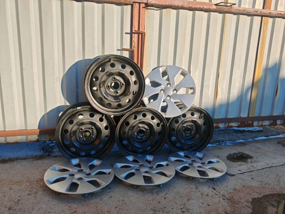 Диски с колпаками 15 диаметр б/у