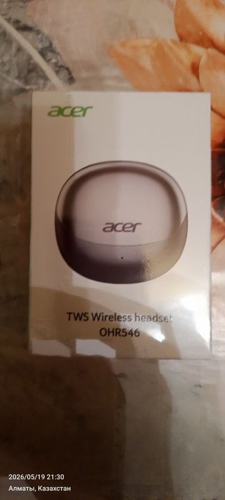 Внутриканальные наушники Acer