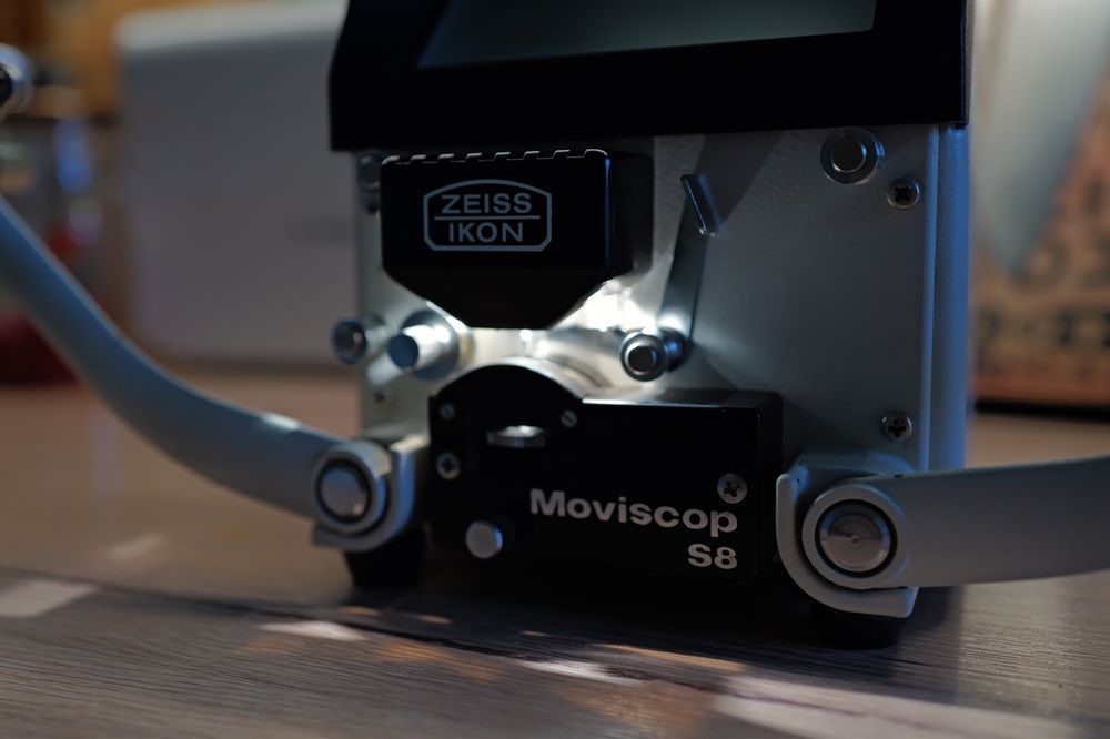 Zeiss Moviscop S8 proiector Voigtlander manual film 8mm