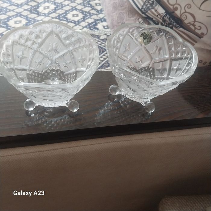 Вазы хрустальные