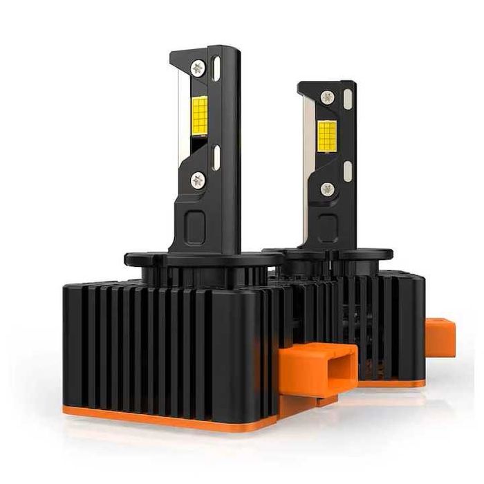 LED Крушки D3S +400% Canbus Директен Заместител 11000Lm 55W 6000k Д3С