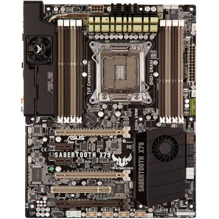 Дънна платка ASUS Sabertooth X79 2011 DDR3 OVERCLOCK