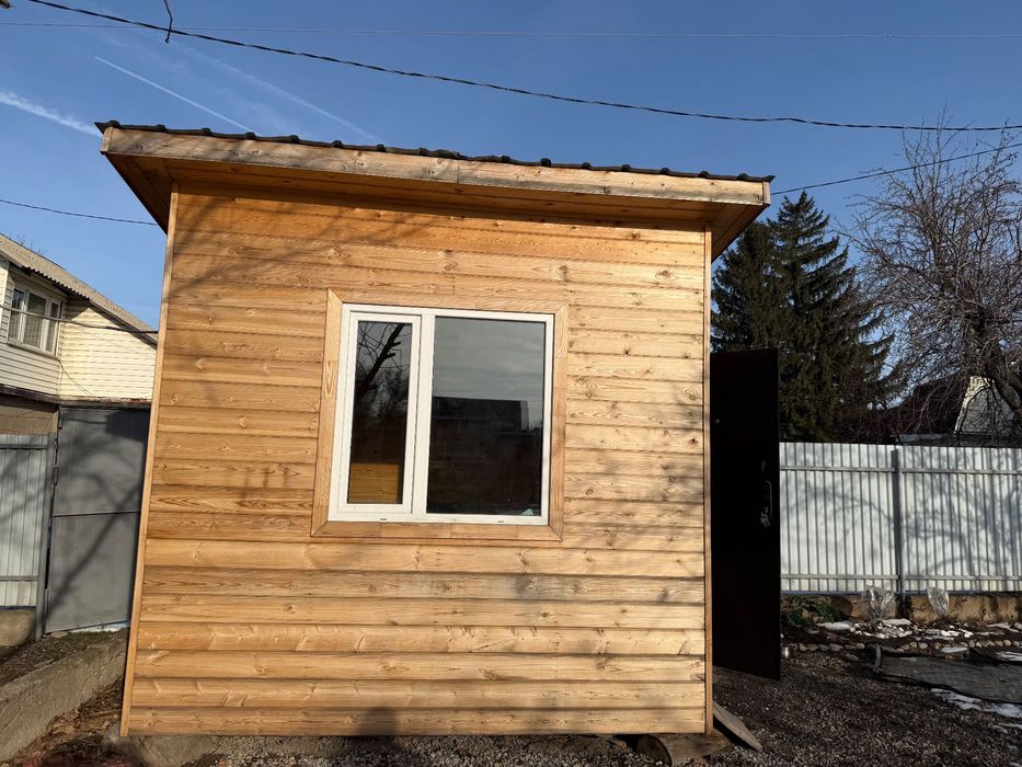 Бытовка эко дерево вагончик