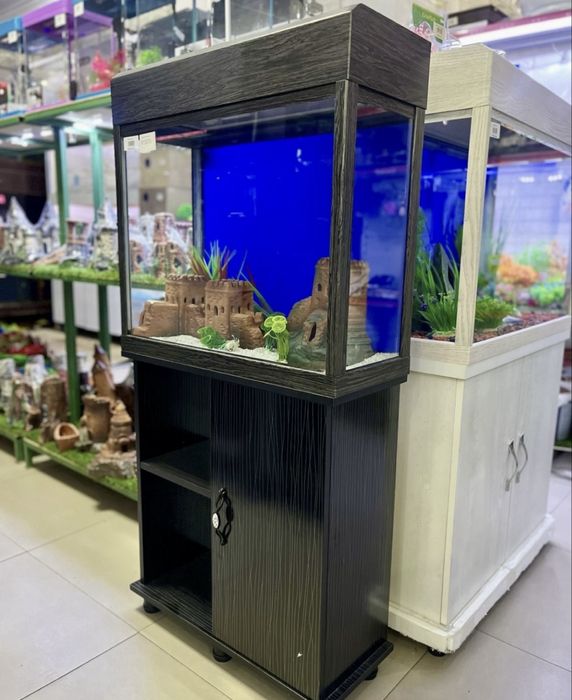 Аквариумы  разных литров