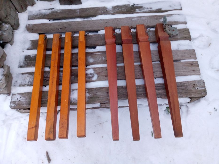 ДеревянныеДубовые ноги для стола